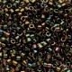 Miyuki Delica Perlen 11/0 - Opaque Metallic iris green DB-3